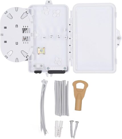 Vikye FTTH Terminal Box Fiber Distribution Box 6 Core Layered Design Fiber Splitter for Optical, Indoor Outdoor in Saudi Arabia