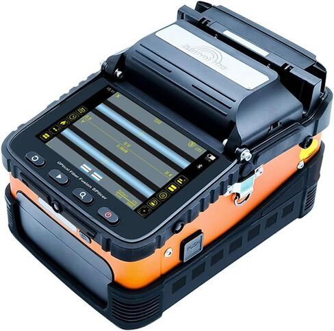 Six Motor Core Alignment AI-6C Fiber Optic Fusion Splice 8S Splice 18S Heating and 300X Magnification Auto Focus in Saudi Arabia