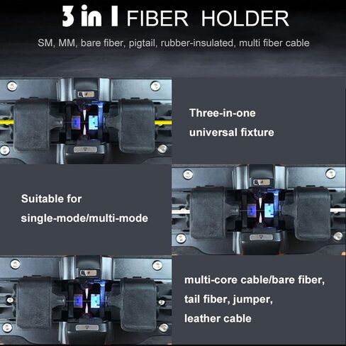 Six Motor Core Alignment AI-6C Fiber Optic Fusion Splice 8S Splice 18S Heating and 300X Magnification Auto Focus in Saudi Arabia