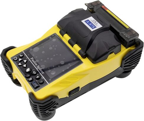 Portable Fiber Optic Fusion Splicer A-87S Fiber Optic Tool Splice Machine Fusion Splicer with 3 in 1 Attachment and 4800mAh LI-ION Battery in Saudi Arabia