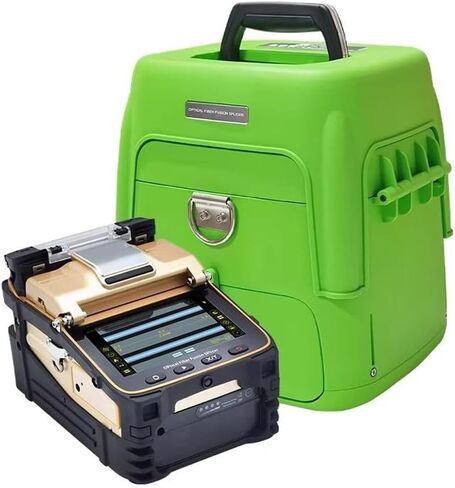 Signal Fire AI-8C Fiber Optic Fusion Splicer Six Motors Core Alignment 15 seconds Heating 6 seconds 3 in 1 Splice Fiber Support in Saudi Arabia