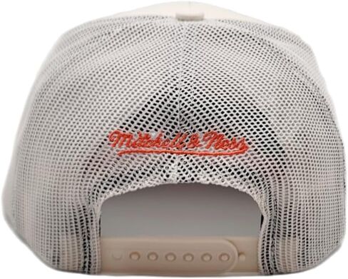 قبعة Mitchel & Ness Houston Astros Cooperstown MLB Evergreen Trucker Snapback - أبيض فاتح in Kuwait
