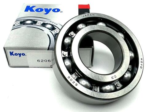 KOYO (JTEKT) محمل كروي ياباني 6206 سم، نوع مفتوح، بدون أختام 30X62X16 مم in Kuwait