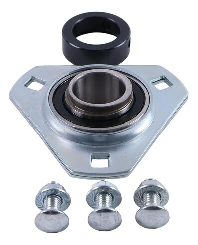 Bearing & Flangette 1762621 97130 97132 9077 Compatible with Troy-Bilt Tomahawk Chippers w/Fasteners Replaces 1908317, 97132MA in Saudi Arabia