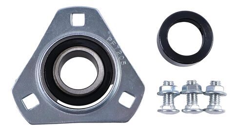 Bearing & Flangette 1762621 97130 97132 9077 Compatible with Troy-Bilt Tomahawk Chippers w/Fasteners Replaces 1908317, 97132MA in Saudi Arabia