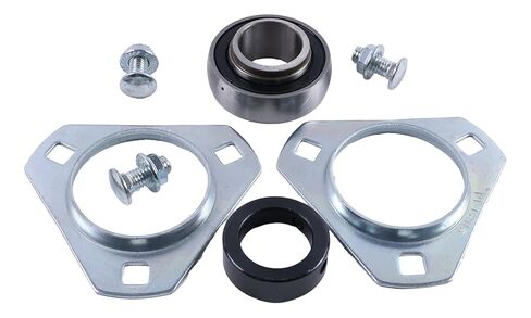 Bearing & Flangette 1762621 97130 97132 9077 Compatible with Troy-Bilt Tomahawk Chippers w/Fasteners Replaces 1908317, 97132MA in Saudi Arabia