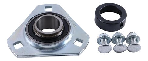 Bearing & Flangette 1762621 97130 97132 9077 Compatible with Troy-Bilt Tomahawk Chippers w/Fasteners Replaces 1908317, 97132MA in Saudi Arabia