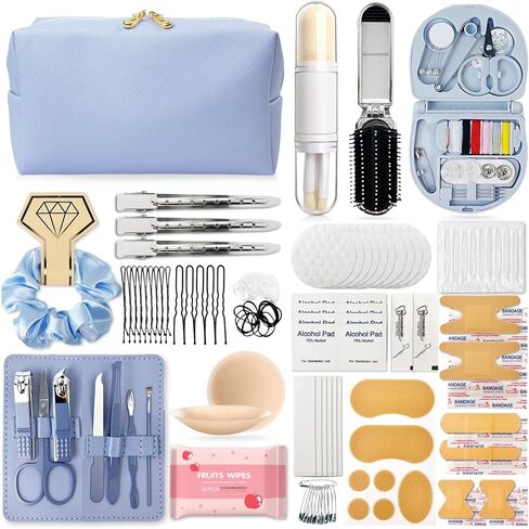 ARK Survivor Women's Wedding Emergency Kit 39 Essential Items for Brides Team Bride All in One Travel Kit Personal Care Women's Travel Set in Saudi Arabia