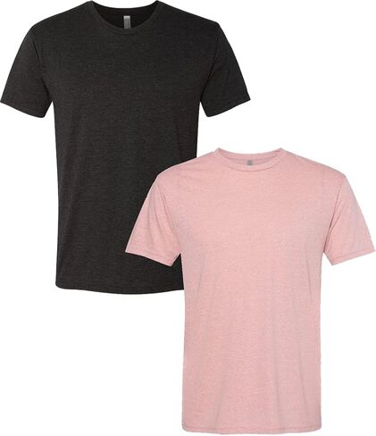 Next Level Apparel Men's Triblend Knit Crewneck T-Shirt, Premium HTHR, Medium in Kuwait