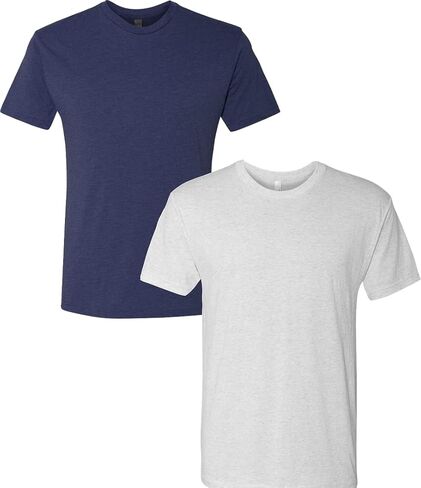 Next Level Apparel Men's Triblend Knit Crewneck T-Shirt, Premium HTHR, Medium in Kuwait