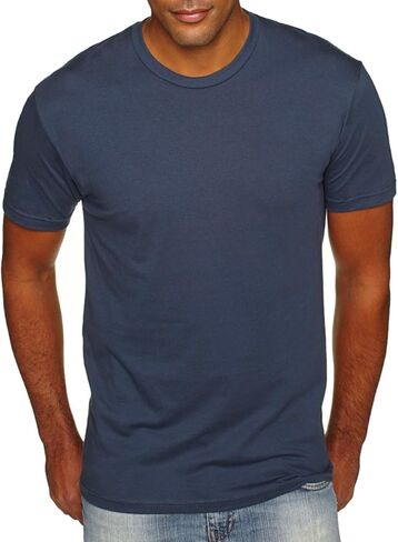 Next Level Apparel Men's Triblend Knit Crewneck T-Shirt, Premium HTHR, Medium in Kuwait