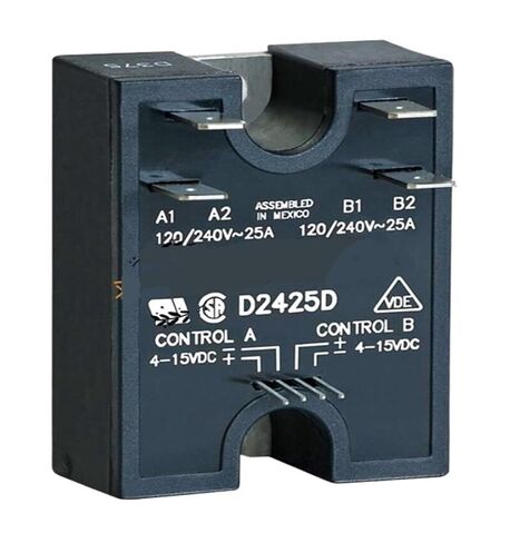 D2425D Two-Phase Solid-State Relay 25A Control in Saudi Arabia