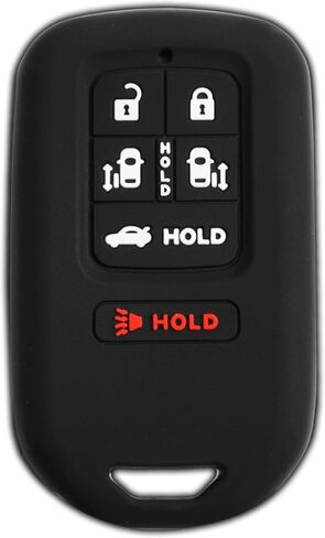 KeyGuardz دخول بدون مفتاح عن بعد سيارة ذكية مفتاح فوب الغلاف الخارجي شل غطاء مطاطي لهوندا أوديسي KR5V1X in Kuwait