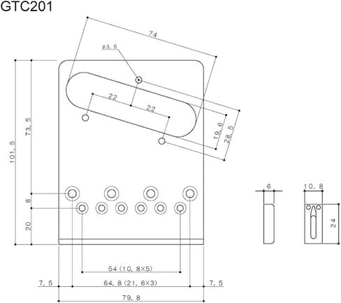Gotoh Modern Bridge for Tele Gold in Saudi Arabia