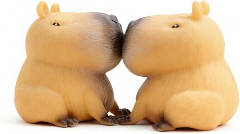 4 PCS Capybara Relieve Stress Toys, Squeeze Toys with Relieves Stress, Capybara Toys for Adult (capybara1-3) in Saudi Arabia