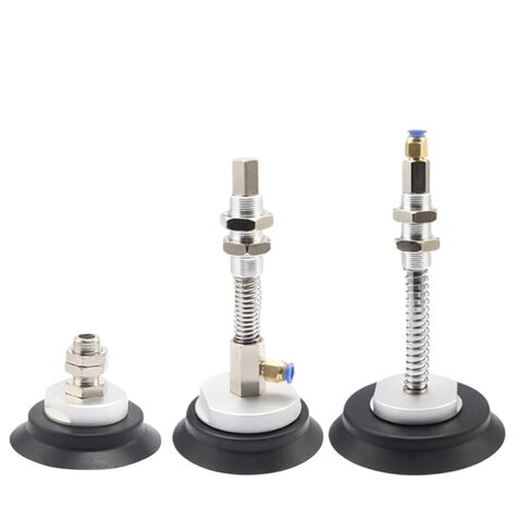 1pc Industrial Heavy Duty Pneumatic Vacuum Sucker Chuck Manipulator Single Layer ZPT-H Series Suction Cup Black White(ZP32HS) in Saudi Arabia