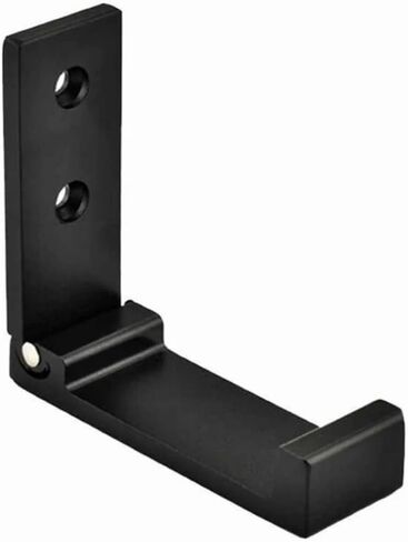 قطعتان من خطافات الحائط القابلة للطي، شماعات جدارية شديدة التحمل غير مرئية وقابلة للسحب، خطافات معطف قابلة للطي موفرة للمساحة للمنزل ومدخل الحمام والمطبخ وغرفة النوم، باللون الأسود in Saudi Arabia