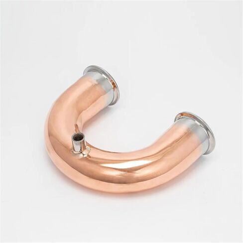 المشبك 2 "(51 مللي متر) OD64mm 180 درجة الكوع النحاسي على شكل حرف U ملحقات معدات التخمير in Kuwait