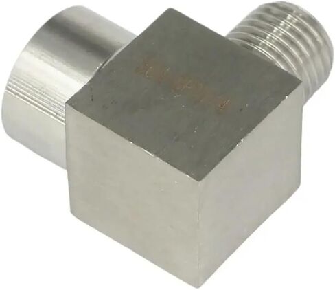 1/8 "1/4" 3/8 "1/2" NPT أنثى إلى ذكر الكوع وصلة أنابيب 304 مياه الفولاذ المقاوم للصدأ زيت الغاز (1/4") in Kuwait