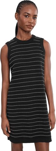 Varley Women's Mindy Contrast Stitch Knit Dress in Saudi Arabia