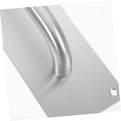 jojofuny 2pcs Stainless Steel Brushed Square Door Handle for Sliding Barn Doors Heavy Duty Pull Handle for Commercial Use Modern Design for Easy and Versatile Applications in Saudi Arabia