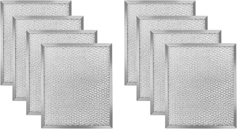 Nispira Replacement Aluminum Grease Filter Compatible with Broan NuTone NY NV Range Hoods. Compared to Part BP29. 4 Filters in Saudi Arabia