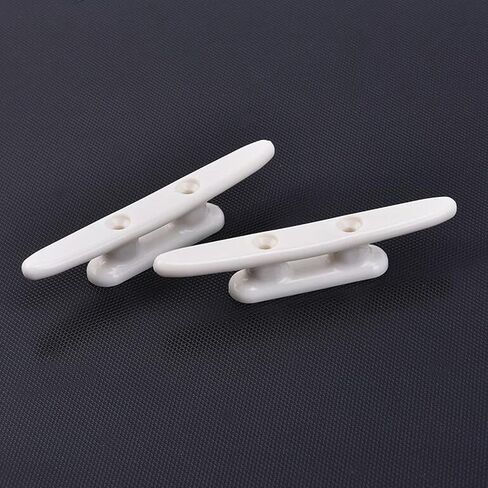 White Boat Nylon Cleat 4",5",6",8" with Screws 4pcs (6inch-4pcs) in Saudi Arabia