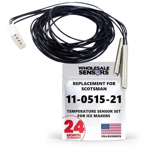 Replacement Scotsman 11-0515-21 Temperature Sensor Set for Ice Makers 24 Month Warranty & Made in the USA in Saudi Arabia