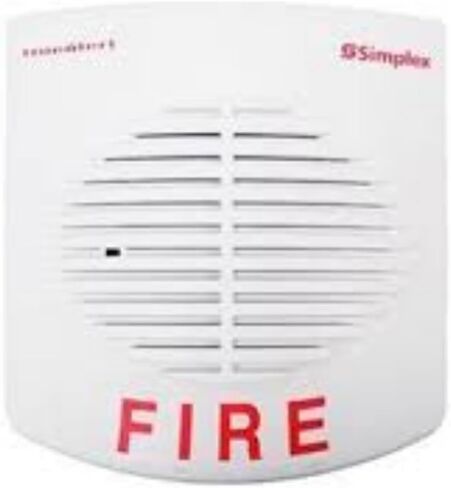غطاء TrueAlert لمكبر الصوت من Simplex 4905-9989، أبيض in Kuwait