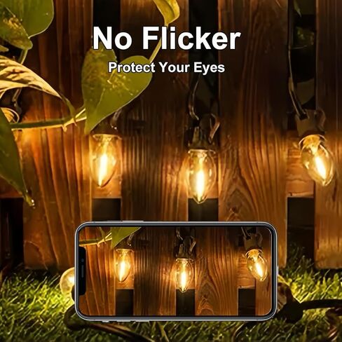 C7 LED Night Light Bulbs, E12 Candelabra Base 0.6 Watt LED Light Bulbs for Window Candles/Chandeliers/Night Lights,12 Packs, Waterproof,Warm White Glow (Equivalent to 7 Watt Incandescent Bulb) in Saudi Arabia