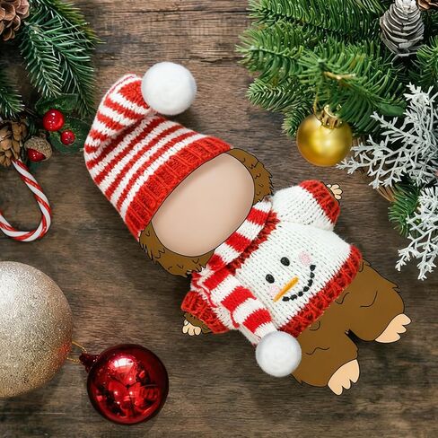 3Pcs Doll Clothes Set for 17cm,Green Christmas Decorations with Hats,Clothes and Scarves,Stylish Accessories Suit(NO Doll) in Saudi Arabia