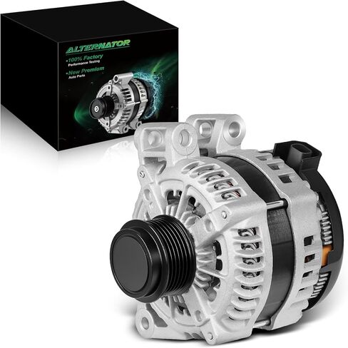 Upgraded Alternator for:-Chevy Traverse for:-GMC Acadia for:-Buick Enclave for:-Saturn Outlook 3.6L 2007-2017 170A 12V 6Grooves OE#25815839, 11252N, 1042106160, 23279588 (ALL-NEW) in Saudi Arabia