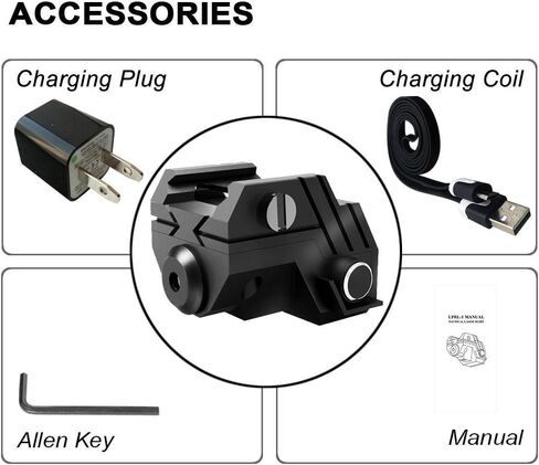 Ade Universal Rechargeable RED Laser Sight for Sub-Compact Handgun Pistols in Saudi Arabia