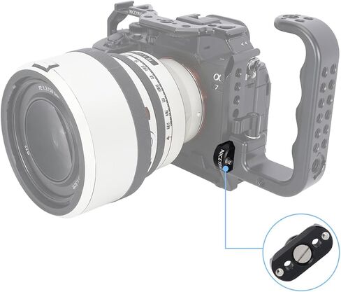 NICEYRIG إطلاق سريع لسكك الناتو بطول 42 مم لخيط ARRI 3/8 بوصة و1/4 بوصة، قضبان ناتو مزدوجة مضادة للإيقاف موقع أفقي/رأسي - 633 in Saudi Arabia