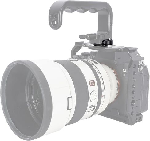 NICEYRIG إطلاق سريع لسكك الناتو بطول 42 مم لخيط ARRI 3/8 بوصة و1/4 بوصة، قضبان ناتو مزدوجة مضادة للإيقاف موقع أفقي/رأسي - 633 in Saudi Arabia