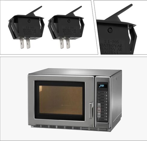 eMagTech 2 قطعة 2Pin 250VAC مفتاح باب التعشيق للفرن 0130M00243 B1370818 متوافق مع Goodman متوافق مع Amana in Saudi Arabia