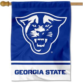 لافتة علم منزل بشعار ولاية جورجيا بانثرز وردمارك in Kuwait