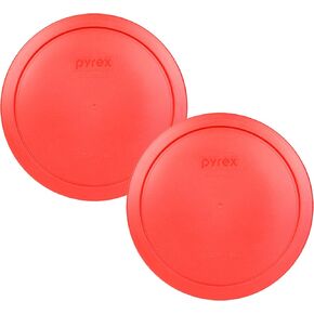 Pyrex 7402-PC 6/7-Cup Red Food Storage Replacement Lids - 2 Pack in Saudi Arabia
