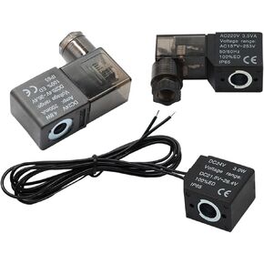 Pneumatic Solenoid Valve Coil Electrical 4V210 3V210 DC12V DC24V AC110V AC220V 1Pcs(Led Coil 110,DC24V) in Kuwait
