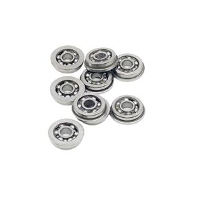 10 قطعة MF83OPEN 3x8x2.5mm شفة تحمل كرة أخدود عميقة تحمل in Kuwait