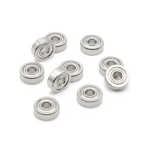 S606ZZ 6X17X6mm Stainless Steel Ball Bearings Shielded AISI440C 10Pcs in Kuwait