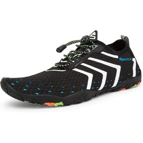Men's Aqua Water Shoes Lightweight Quick Drying Boating Barefoot Sneakers for Beach Pool Swim in Saudi Arabia