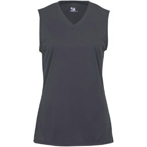 4163 Badger Women's Sleeveless T-Shirt, Graphite , X-Large in Saudi Arabia