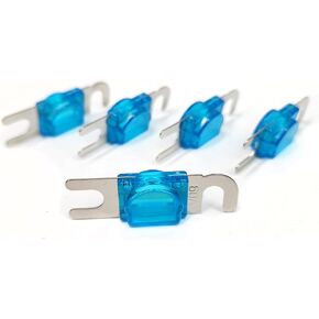 KnuKonceptz Mini-ANL (MIDI/AFS) صمامات نيكل مطلية بالفضة 60A - 5 عبوات in Kuwait