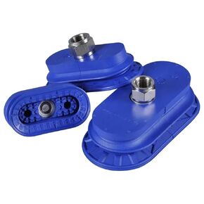 Suction Cups SAOB Oval 1.5 Folds Vacuum Sucker 60 x30 80 x40 110 x55 NBR-60 Vacuum Suction Cups(Red Wine) in Saudi Arabia