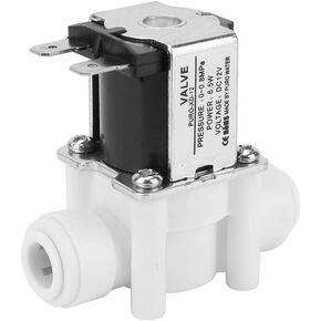 1 Pcs PURO-XD-12 3/8 inch Water Purifier Valve, Copper Plastic Electric Solenoid Valve, DC 12V Normally Closed Quick Connect Solenoid Water Valve in Saudi Arabia