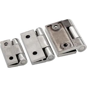 Stainless Steel Thickened Heavy-Duty Cabinet Flat Folding Hinge Hardware 1Pcs(80x63) in Kuwait