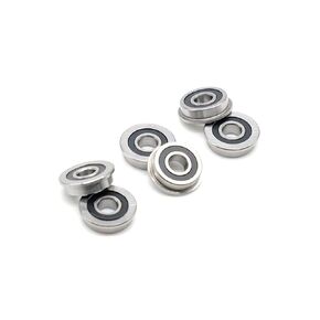 F695-2RS تحمل 5x13x4 مللي متر ذات حواف مصغرة F695 RS F695RS 10 قطعة (F623RS 3X10X4) in Kuwait