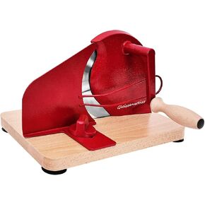 Stainless Steel Bread Slicer – Adjustable Manual Sourdough Bread Cutter with Hand Crank & Precise Thickness Control – Classic Homemade Bread Slicer for Kitchen & Bakery (Cream) in Saudi Arabia