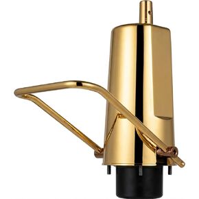 Barber Hydraulic Pump for Salon Hair Chair, Height Adjustable Spa Styling Chair Pump Replacement, 23 in 440lbs Load Capacity, Gold in Saudi Arabia